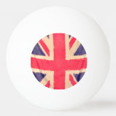 UNION JACK FLAG grunge Pingpongbal (Voorkant)