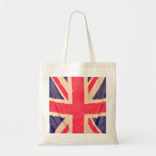 UNION JACK FLAG grunge Tote Bag (Voorkant)