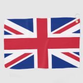 Union Jack Flag GTT Golfhanddoek (Horizontaal)