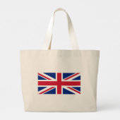 Union Jack Flag jtcn Grote Tote Bag (Achterkant)