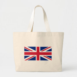 Union Jack Flag jtcn Grote Tote Bag
