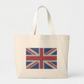 Union Jack Flag Jumbo Tas (Voorkant)