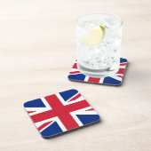 Union Jack Flag-klooster Bier Onderzetter (Rechterzijde)
