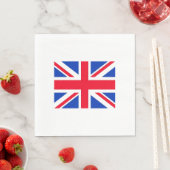 Union Jack Flag Londen Theme Party Papieren servet (Insitu)