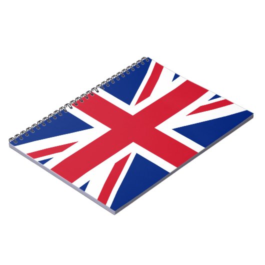 Union Jack Flag Notitieboek (Linkerzijde)