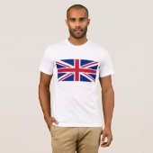 Union Jack Flag ontwerp T-shirt (Voorkant volledig)