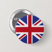 Union Jack Flag Pin Button Badge United Kingdom UK (Voorkant /achterkant)