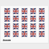 Union jack flag sticker (Vel)