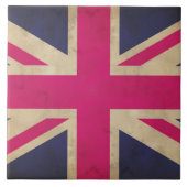 Union Jack Flag Tile/Trivet Tegeltje (Voorkant)