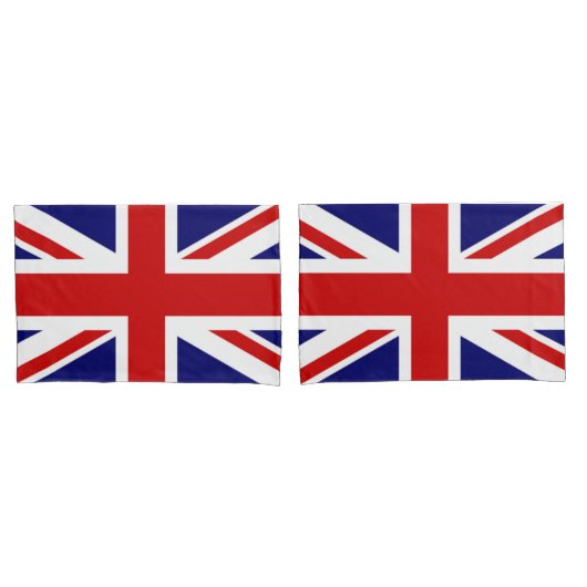 Union Jack Flag van het Verenigd Koninkrijk Kussensloop (Voorkant-Set)