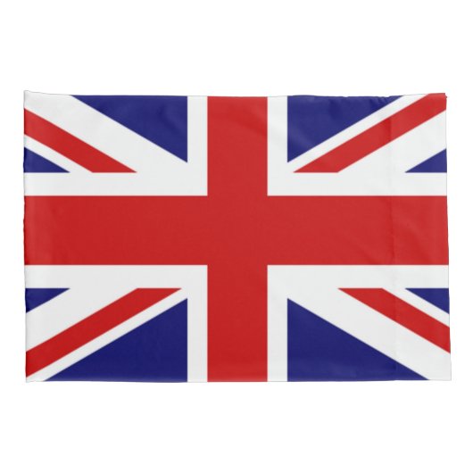 Union Jack Flag van het Verenigd Koninkrijk Kussensloop (Achterkant-Rechts)