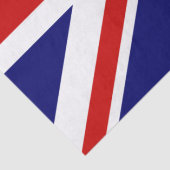 Union Jack Flag van het Verenigd Koninkrijk Tissuepapier (Detail)