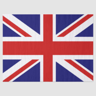 Union Jack Flag van het Verenigd Koninkrijk Tissuepapier