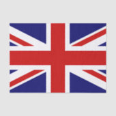 Union Jack Flag van het Verenigd Koninkrijk Tissuepapier (Voorkant)