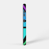 Union Jack/Flag veelkleurig + zwart ontwerp Samsung Galaxy Hoesje (Rechterkant)