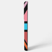 Union Jack/Flag veelkleurig + zwart ontwerp Samsung Galaxy Hoesje (Achterkant horizontaal)