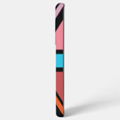 Union Jack/Flag veelkleurig + zwart ontwerp Samsung Galaxy Hoesje (Linkerkant)