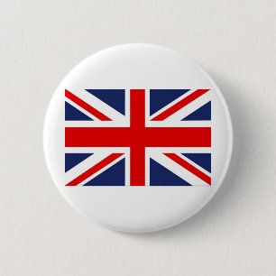 Union Jack Flag-Verenigd Koninkrijk Ronde Button 5,7 Cm