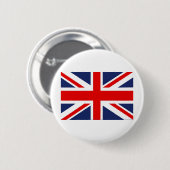 Union Jack Flag-Verenigd Koninkrijk Ronde Button 5,7 Cm (Voorkant /achterkant)