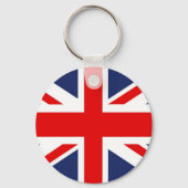 Union Jack Flag-Verenigd Koninkrijk Sleutelhanger (Voorkant)