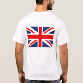 Union Jack Flag-Verenigd Koninkrijk T-shirt (Achterkant)