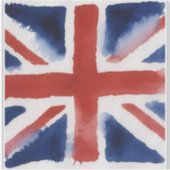 Union jack flag vinyl sticker (Voorkant)