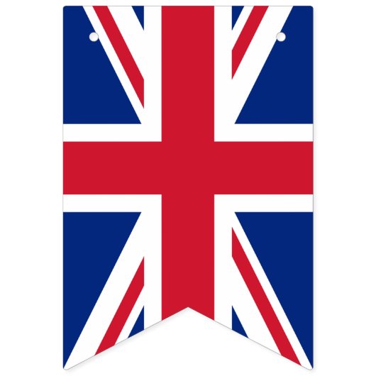 Union Jack Flags, Bunting Banner / Verenigd Konink (Eerste vlag)