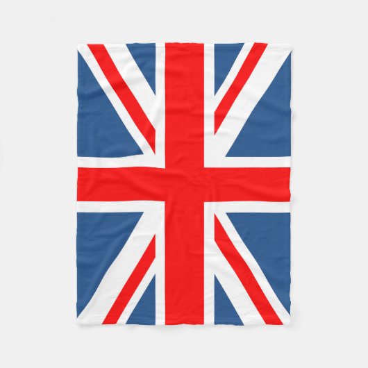 Union Jack Fleece Deken (Voorkant)