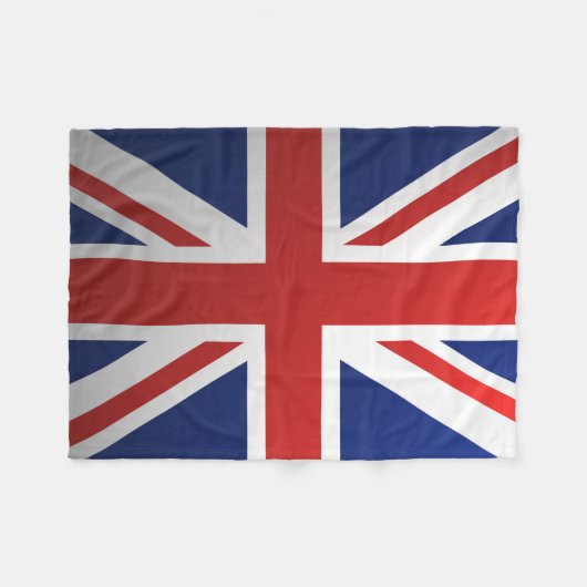 Union Jack Fleece Deken (Voorkant (Horizontaal))
