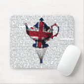 Union Jack Flying Teapot Muismat (Met muis)