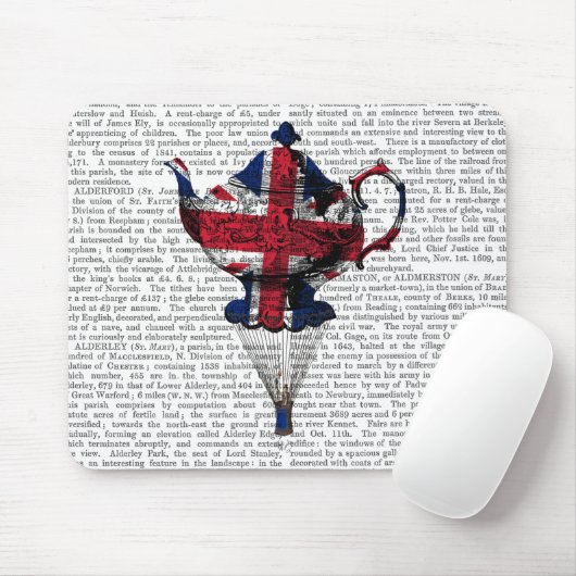 Union Jack Flying Teapot Muismat (Met muis)