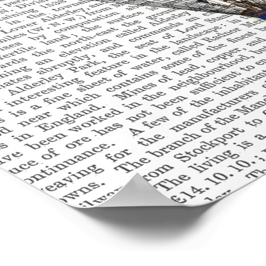 Union Jack Flying Teapot Poster (Hoek)