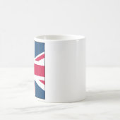 Union Jack Full Side Square Design Coffee Mug Koffiemok (Center)