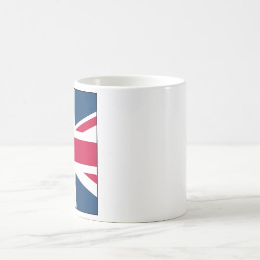 Union Jack Full Side Square Design Coffee Mug Koffiemok (Center)