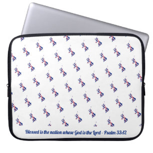 UNION JACK GB GROAT BRITAIN Blessenaar Nation note Laptop Sleeve