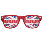 Union Jack Glasses Retro Zonnebril (Voorkant)