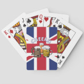 UNION JACK Great British Beer Paper Pokerkaarten (Achterkant)