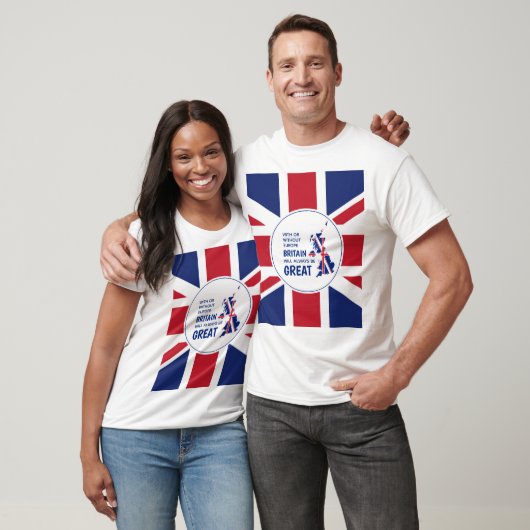 UNION JACK Groot-Brittannië altijd geweldige BREXI T-shirt (Unisex)