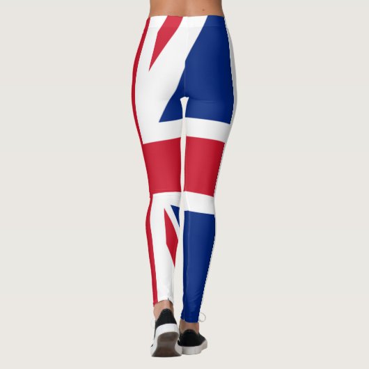 Union Jack Groot-Brittannië personaliseren Leggings (Achterkant)