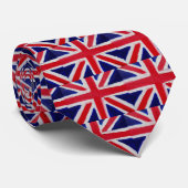 Union Jack Groot-Brittannië Verenigd Koninkrijk Stropdas (Opgerold)