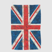Union Jack Groot-Brittannië Vlag Verenigd Koninkri Golfhanddoek (Voorkant)