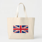 Union Jack Grote Tote Bag (Voorkant)