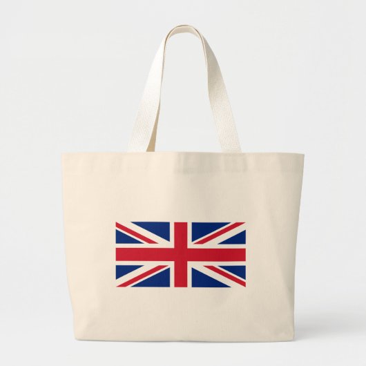Union Jack Grote Tote Bag (Voorkant)