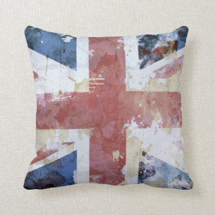 Union Jack Grunge Kussen