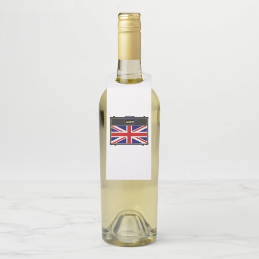 Union Jack Guitar Amplifier Flessenhanger (Op fles)