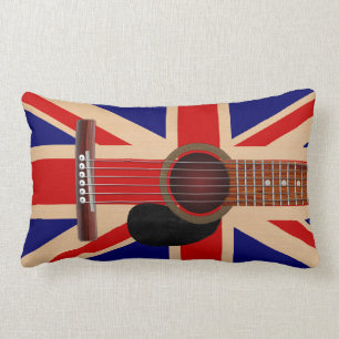 Union Jack Guitar Kussen