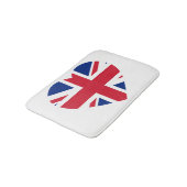 Union Jack Heartflag bmcnt Badmat (Gekanteld)