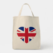 Union Jack Heartflag gtcnt Tote Bag (Achterkant)