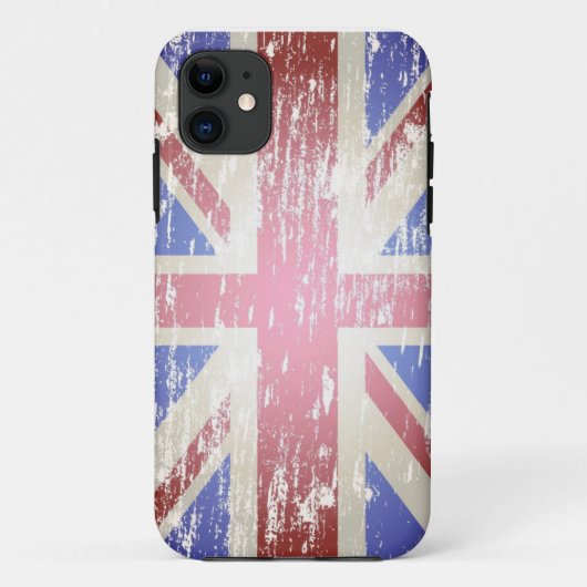 Union Jack Hoesje-Mate Hoesje iPhone 5 Hoesjes (Achterkant)