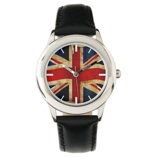 Union Jack-horloge Horloge (Voorkant)